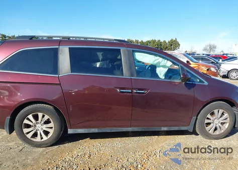 2014 Honda Odyssey Ex-L from USA, damaged, VIN 5FNRL5H6XEB052233